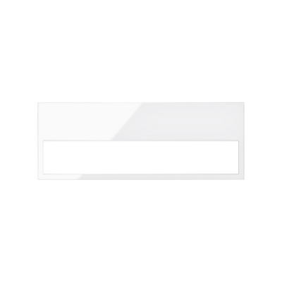 Simon 100 frame minimum 3 elements, white