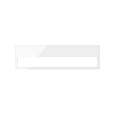 Simon 100 frame minimum 4 elements, white