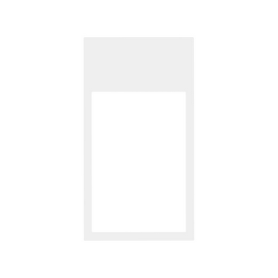 Simon 100 vertical frame minimum 2 elements, white matt