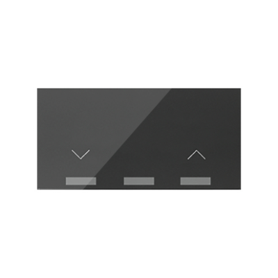 Simon 100 roller shutter control key, black