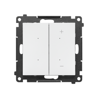 Simon 55 GO RGBW strip dimmer 12-24 V [Wi-Fi] - DIMMER RGB, 384 W, (module), white matt