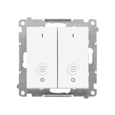 Double 2-pole switch, 16AX