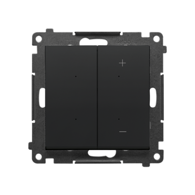 Simon 55 GO dimmer for LED strips 12-24 V, controlled by a smartphone [Wi-Fi] - 1-channel - DIMMER W, (module), black matt