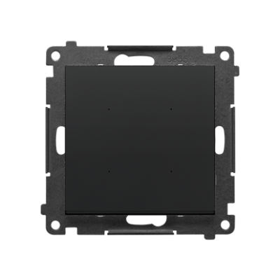 Simon 55 GO single lighting controller [Wi-Fi] - SWITCH, 16A, 230V, (module), black matt