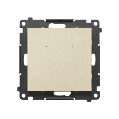 Simon 55 GO single lighting controller [Wi-Fi] - SWITCH, 16A, 230V, (module), champagne matt