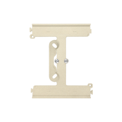 Simon 55 surface-mounted box - an element extending a single box folded to multiple frames, champagne matt