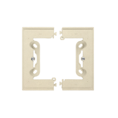 Simon 55 single surface mounted box - for assembly, champagne matt