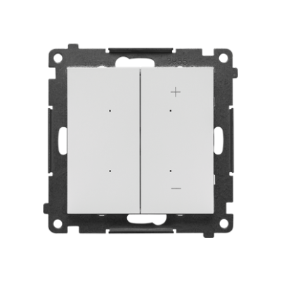 Simon 55 GO dimmer for LED strips 12-24 V, controlled by a smartphone [Wi-Fi] - 1-channel - DIMMER W, (module), light gray matt