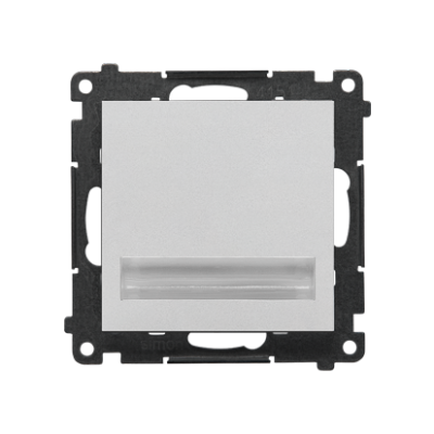 Simon 55 LED luminaire, 14V, matt aluminum