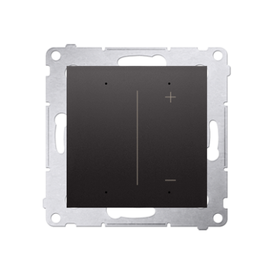 Simon 54 GO 230 V LED šviesos reguliatorius [Wi-Fi], 2–200 W, 230 V, (modulis), antracitas, metalizuotas