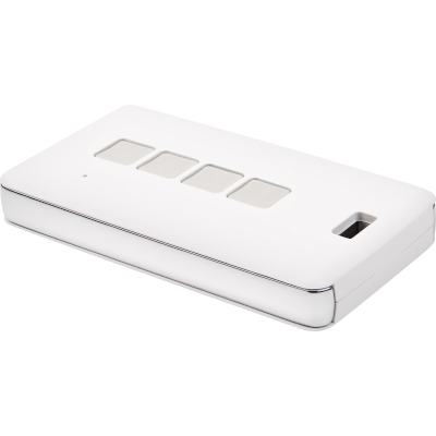 Simon 54 GO wi-Fi four-button remote PRO - uremote PRO, white