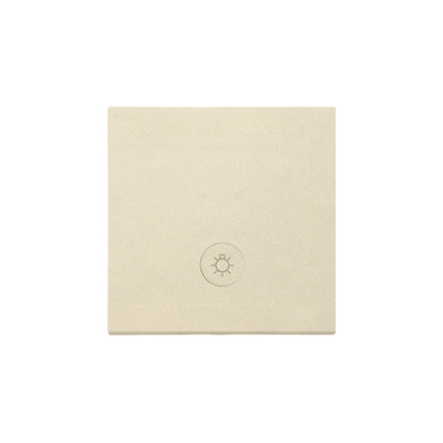 Simon 55 single button for switches and push buttons, champagne matt