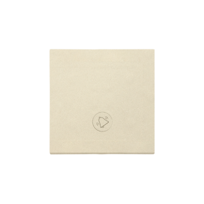 Simon 55 single button for switches and push buttons, champagne matt