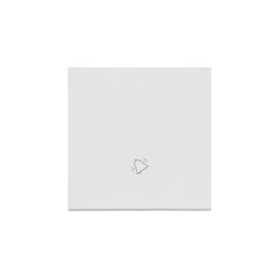 Simon 55 single button for switches and push buttons, light gray matt