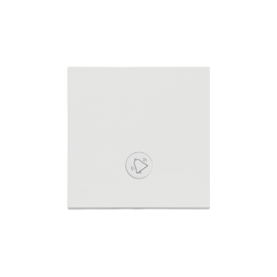 Simon 55 single button for switches and push buttons, light gray matt