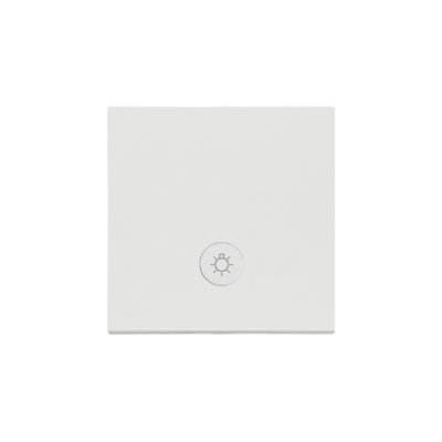 Simon 55 single button for switches and push buttons, light gray matt