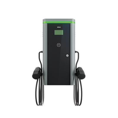 Electric vehicle charging station, Simon Neon, wall mounted, 3-phase, 32A, 44kW, Type 2 straight charging cable, RFID, MID, 40A, C type circuit breaker 30mA, A type earth leakage circuit breaker