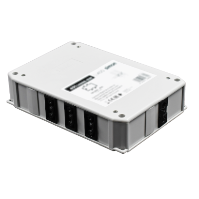 Distribution box, single-phase circuit, 3-pole, Number of inputs: 1, Wieland GST18i®, No. of outputs: 7, 16A, Wieland GST18i®