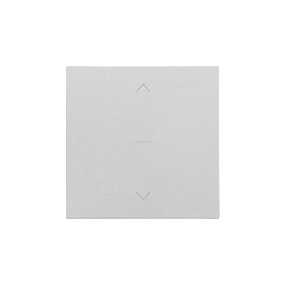 Simon 55 key with pictogram for SZW1KM mechanisms: SZP1KM, matt aluminum