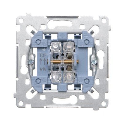 Single switch, (Mechanism), 16AX, Screw