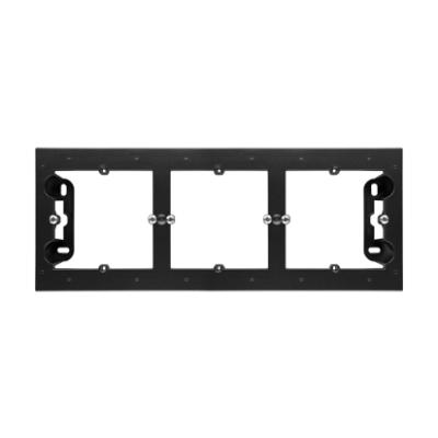Triple surface mounted box