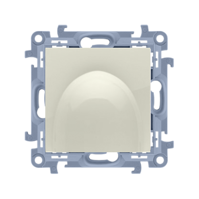 Simon 10 cable input, cream white/electro white