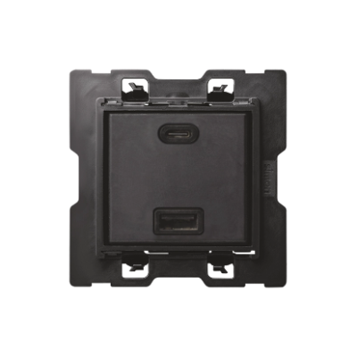 Įkroviklis 2xUSB C+A 30 W, USB: C+A, įkrovimo srovė: 3,1 A