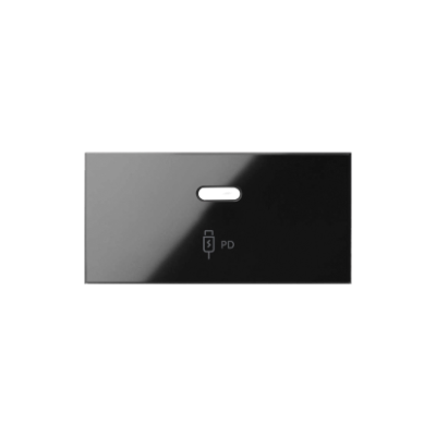 Simon 100 cover for USB C charger, USB: C, black