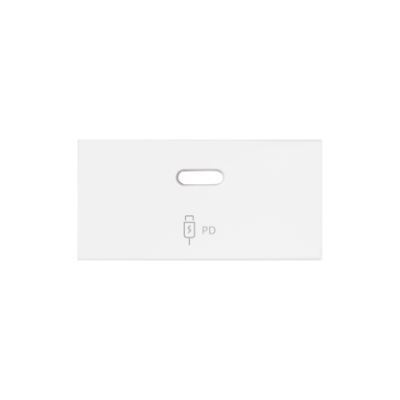 Simon 100 cover for USB C charger, USB: C, white