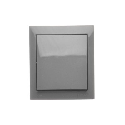 Single contact push button without pictogram IP44, IP44, 10AX