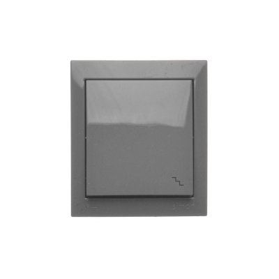 Splash-proof two way switch, IP44, 10AX