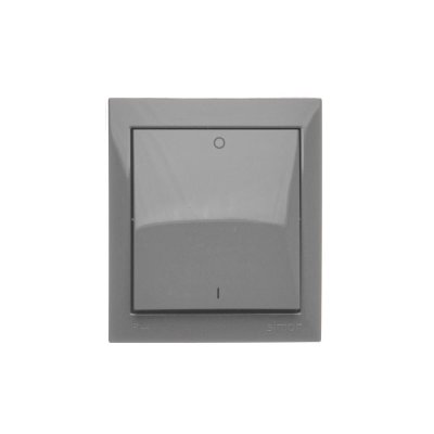 Splash-proof single switch, IP44, 16AX