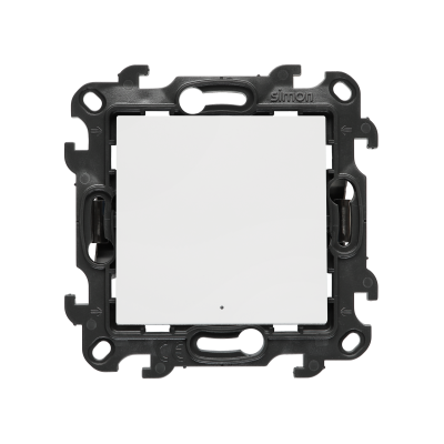 Single switch with backlight LED, (module), Simon 24, IP20/IP44, 10AX