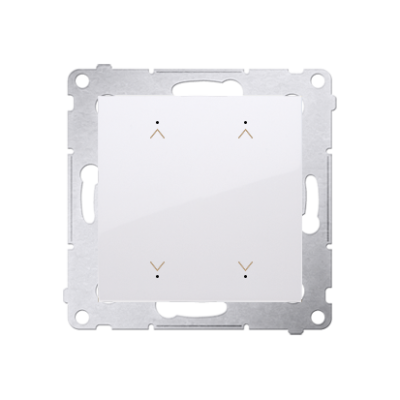 Electronic roller blind switch/push button, 6A