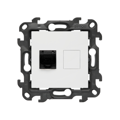 Vienvietė IT lizdas RJ45, 6 kategorija (modulis), „Simon 24“, IP20