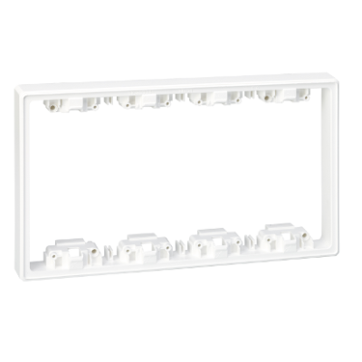 Gilinimo elementas, „Simon 500“, 4×S500, 8×K45, gryna balta (Pure white)