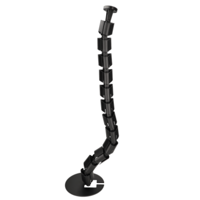 ST cable organizer, lgt.: 910mm, black / Graphite
