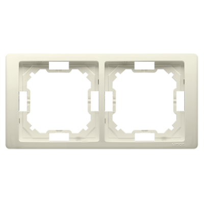 Simon Basic Neos double frame, beige