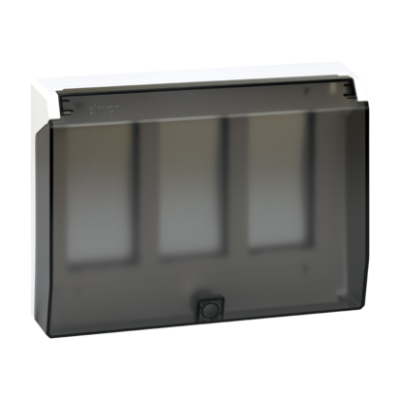 Housing frame with cover, Simon 500, 3×S500, 6×K45