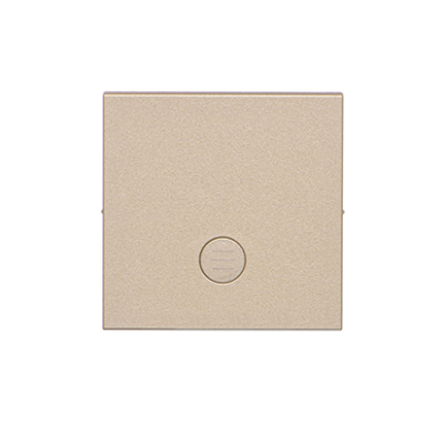 Simon 55 single button for switches and push buttons, champagne matt