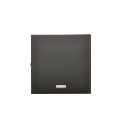 Single button with light indicator box for switches and push buttons