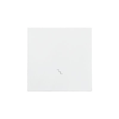 Simon 55 single button for switches and push buttons, white matt