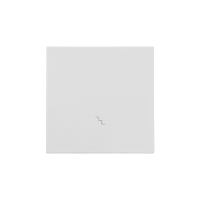 Simon 55 single button for switches and push buttons, light gray matt