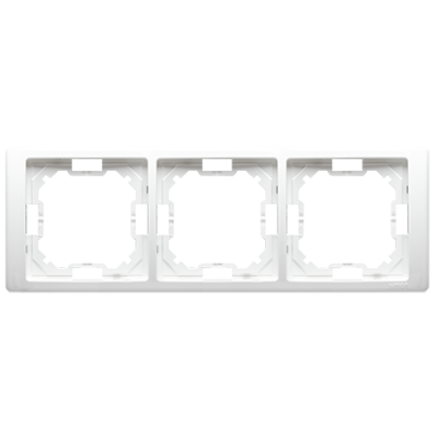 Simon Basic Neos triple frame, white