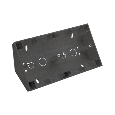 Simon 55 double surface mouted corner box, graphite mat