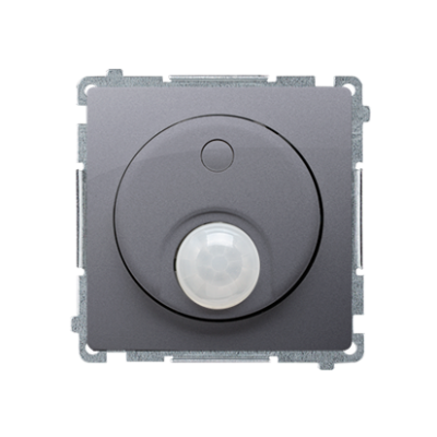 Simon Basic switch with motion sensor and relay, (module), silver matt, metalic
