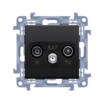 R-TV-SAT final aerial socket, atten.: 1dB