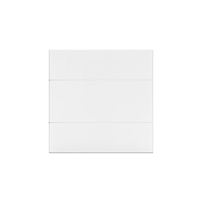 Simon 55 blind element without metal support (frame installation only), (cover), white matt