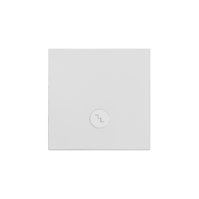 Simon 55 single button for switches and push buttons, light gray matt