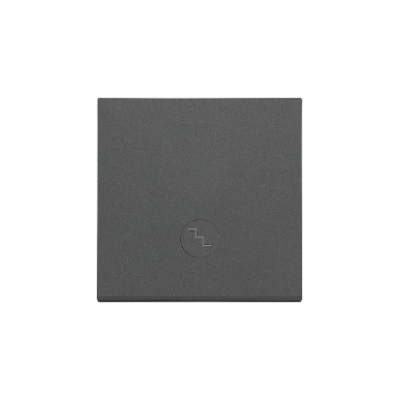 Simon 55 single button for switches and push buttons, graphite mat